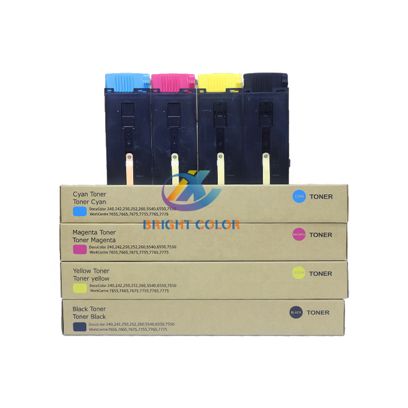 Compatible Factory DC240 DC6550 Toner Cartridge For Xerox DC 240 DC242 DC250 DC252 DC260 WC7655 WC7665 WC7675 WC7755 WC7765
