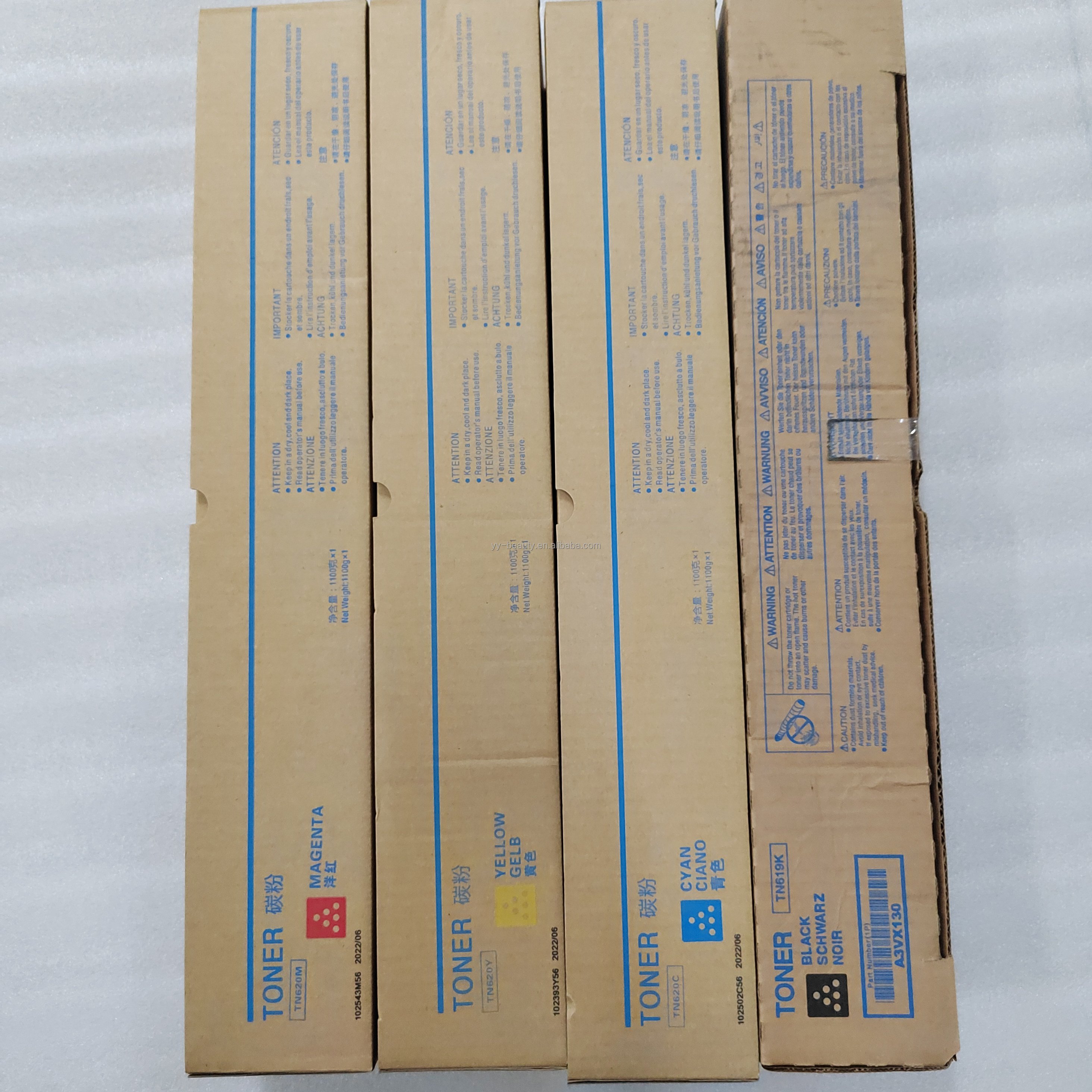 Toner Cartridge For Konica Minolta Bizhub C1060 C1070 C2070 c3070 TN620 Tn619 Brother toner