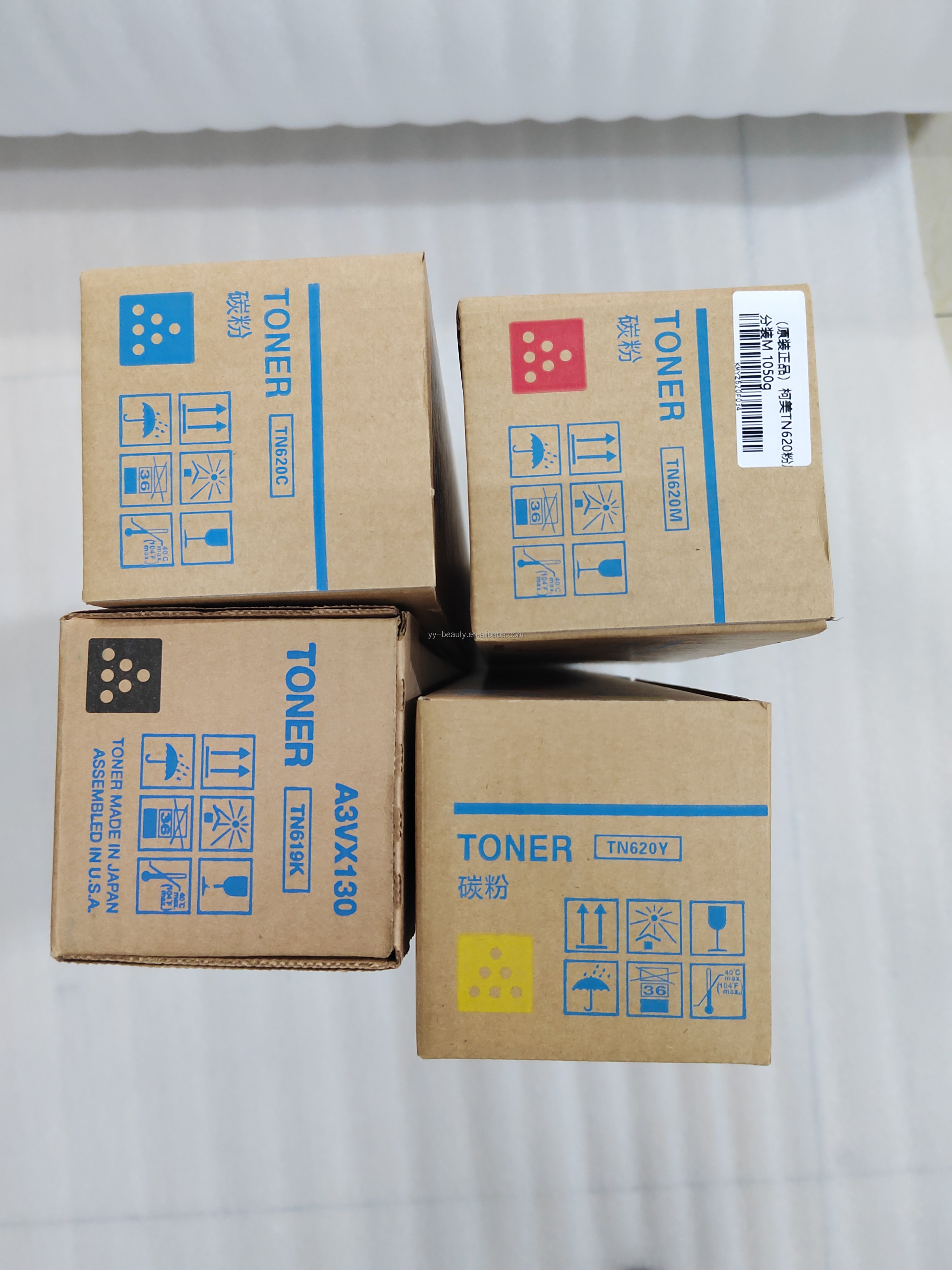 Toner Cartridge For Konica Minolta Bizhub C1060 C1070 C2070 c3070 TN620 Tn619 Brother toner