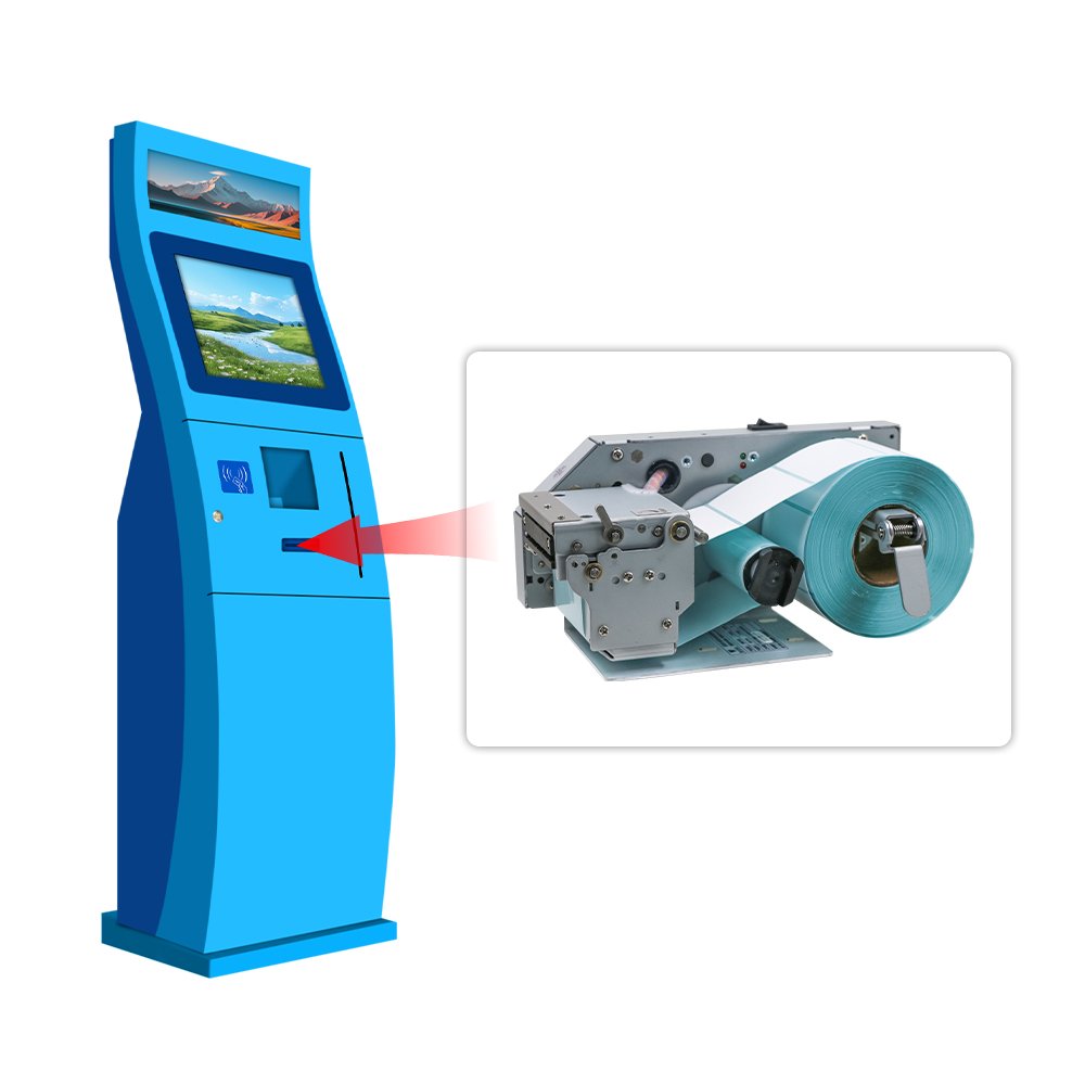 58mm Embedded Big Paper Roll Thermal Label Receipt Barcode Printer for Measurement Device with Android System Impressora