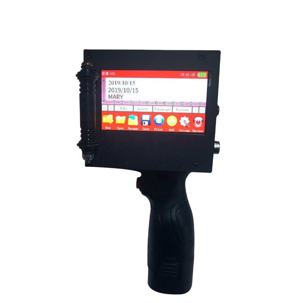 50.8mm Smart Automatic Portable Handjet Printer Handheld Inkjet Printer Price Expiry Date Barcode Inkjet Printer