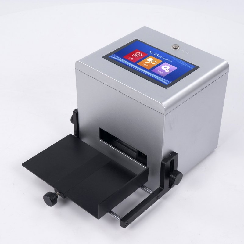 NEBR Compatible Date Barcode QR Code Small Desktop Touch Screen Intelligence Static Inkjet Printer