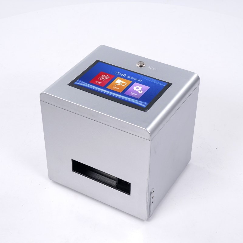 NEBR Compatible Date Barcode QR Code Small Desktop Touch Screen Intelligence Static Inkjet Printer