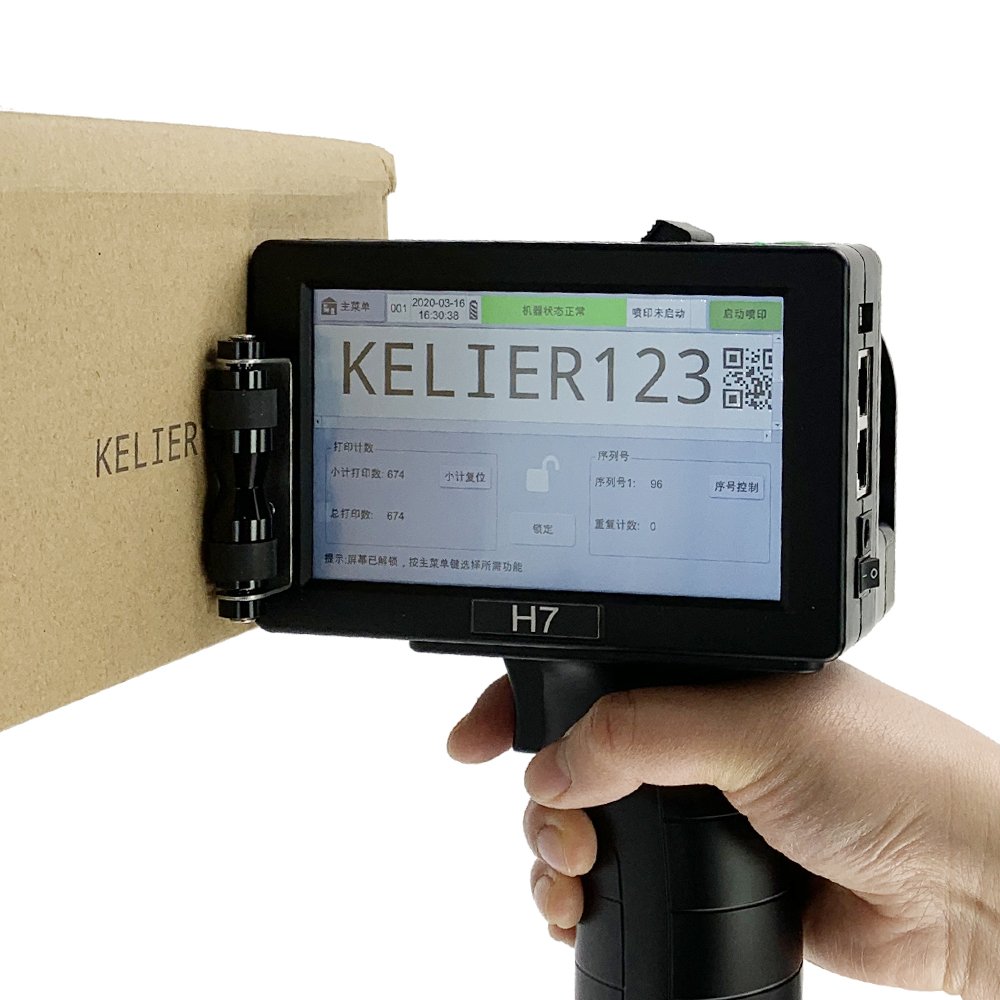 handheld inkjet printer portable inkjet printer for plastic bag large character handheld inkjet printer