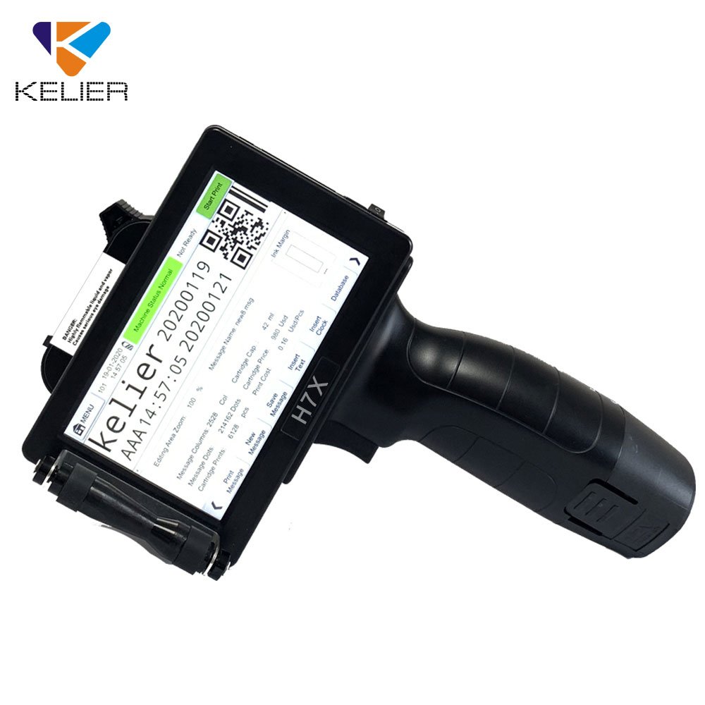 handheld inkjet printer portable inkjet printer for plastic bag large character handheld inkjet printer