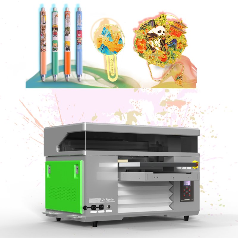 Latest A1 A2 A3 3050 5060 4060 6090UV printer optional CCD visual positioning badge Lego flatbed printer 4060UV inkjet printer