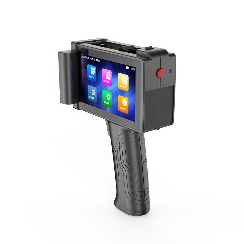 LOGO Printer Hand Jet Printer Portable Code Handheld Inkjet Printer Hand Digital Time Expiry Date /Plastic Bottle