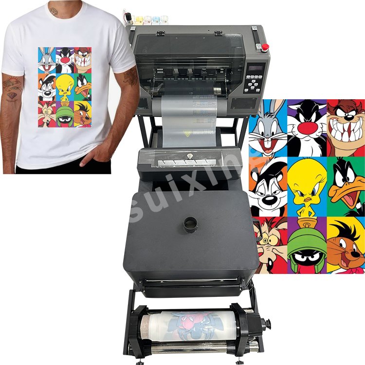 Printhead Installed Dual Xp600 Heads 30cm Heat Transfer Printing Machine A3 DTF Printer