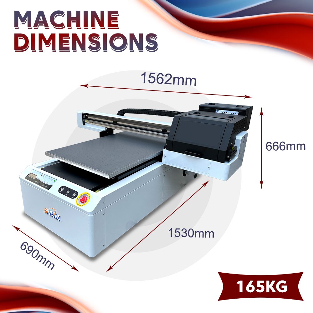 SHD-6090UV Flatbed UV Printer 6090 I3200 High Quality Printer