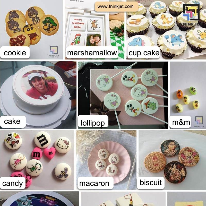 New Style Best Selling Edible Foods Flatbed Printer Direct to Food Printer for Sale