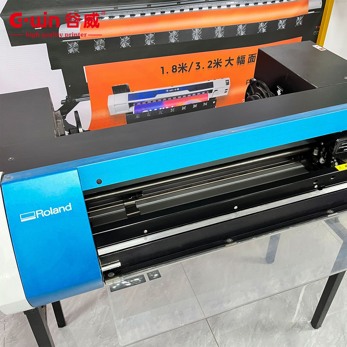 Cheap Digital Banner Inkjet Printer Roland Second Hand BN20 Flatbed Printer Can Use Solvent Ink