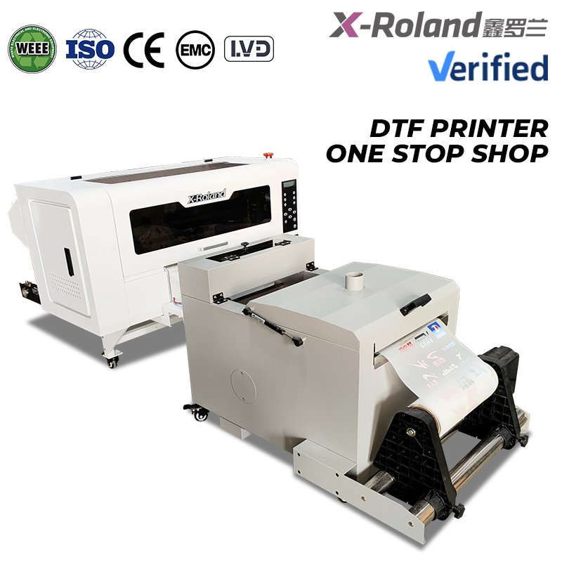 Small Dtf Machine A3 Dtf Printer dtf printer xp600 printer for glass ceramic acrylic printing