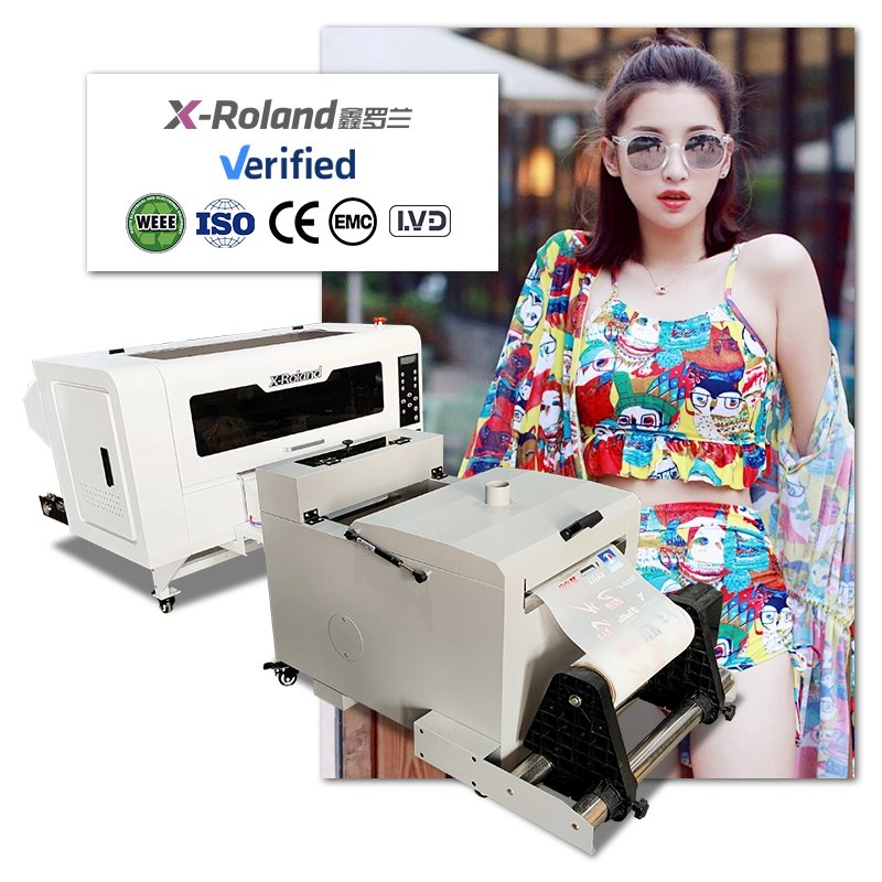 Small Dtf Machine A3 Dtf Printer dtf printer xp600 printer for glass ceramic acrylic printing