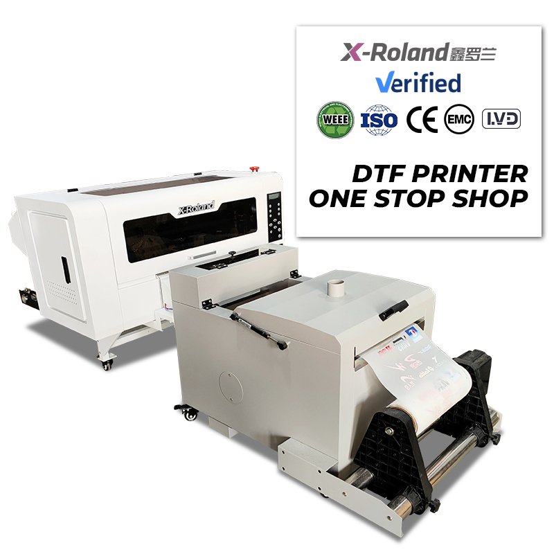 Small Dtf Machine A3 Dtf Printer dtf printer xp600 printer for glass ceramic acrylic printing