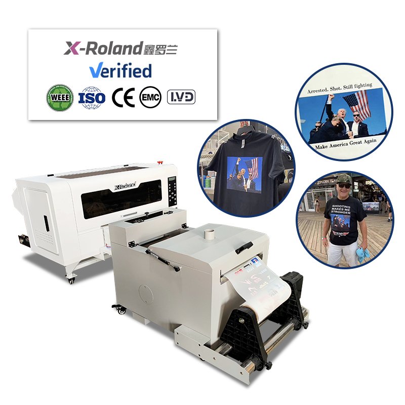 Small Dtf Machine A3 Dtf Printer dtf printer xp600 printer for glass ceramic acrylic printing