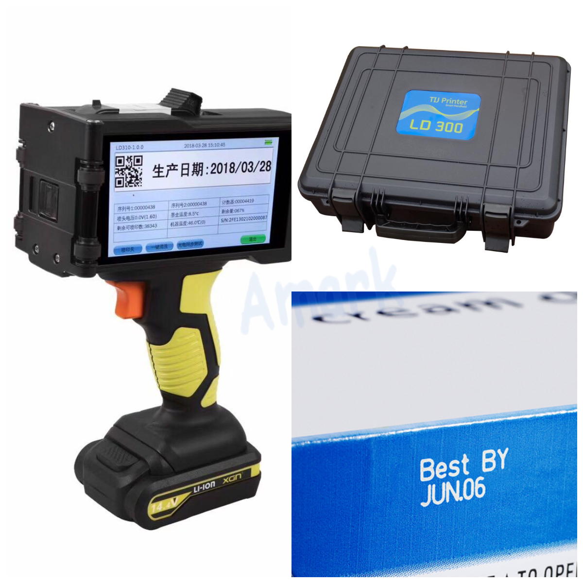 Portable Handjet Printer Chinese Inkjet Printer TIJ Thermal Ink Jet Printer
