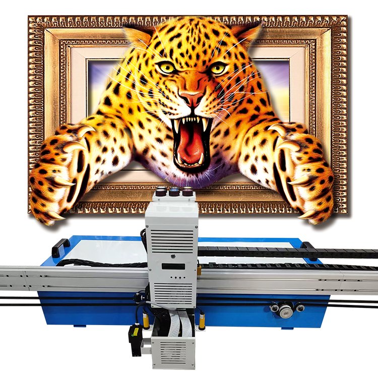 3D Wall and Floor 2 in 1 Printer printing machine Metal Ceramic Glass Inkjet Printers l130 UV Wall and Floor Integrated printer
