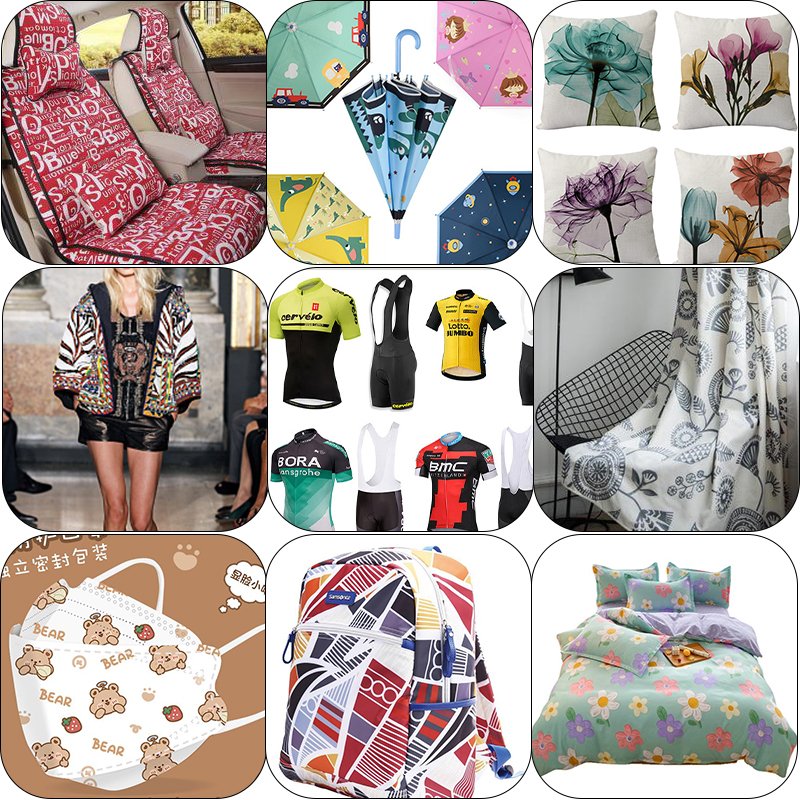 Sublimation Printer I3200*3 Heads Dye Direct Textile Sublimation printer