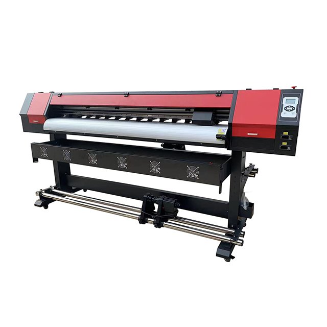 1.6m 1.8m i3200 XP600 i1600 Printheads Large Format Eco-Solvent Inkjet Printer Automatic New Condition Roll Roll printer