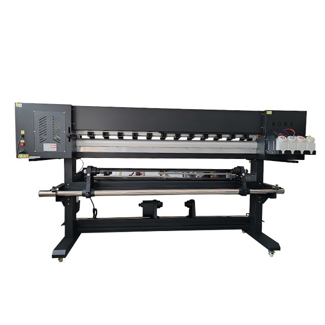 1.6m 1.8m i3200 XP600 i1600 Printheads Large Format Eco-Solvent Inkjet Printer Automatic New Condition Roll Roll printer