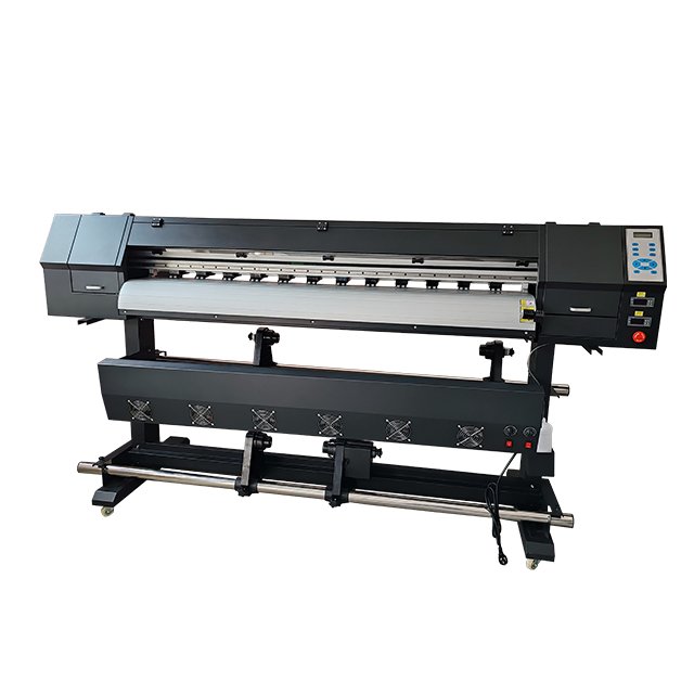 1.6m 1.8m i3200 XP600 i1600 Printheads Large Format Eco-Solvent Inkjet Printer Automatic New Condition Roll Roll printer