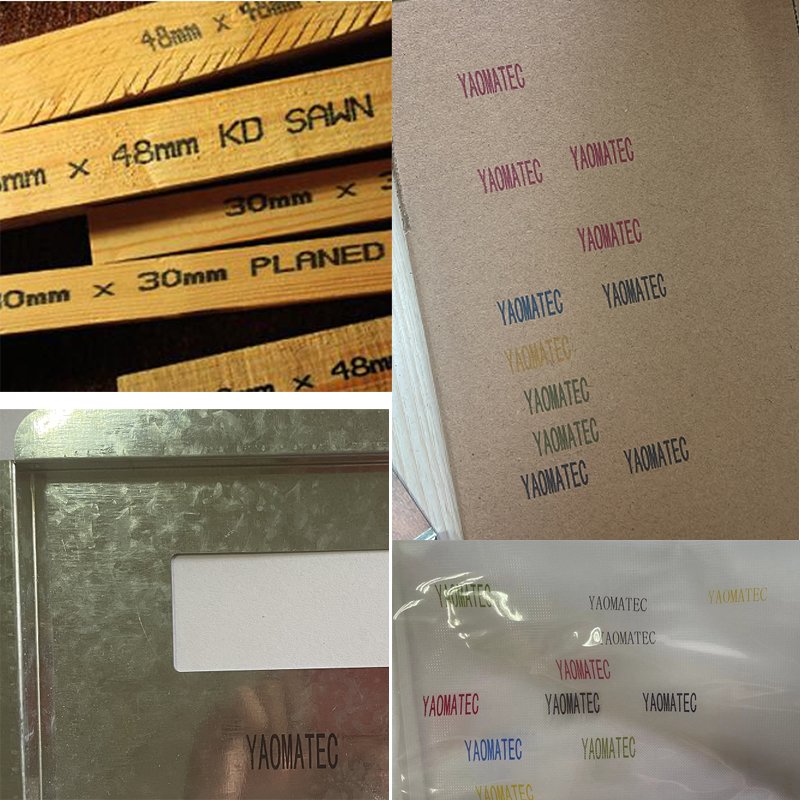 YAOMATEC 12.7MM Intelligent Handheld Inkjet Printer Screen Printer Inkjet Coder Expiry Date Printing Machine