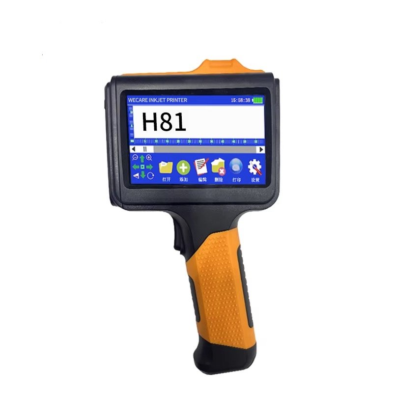 Portable handjet inkjet printers Automatic Handheld Printer With Ce High Definition Date Batch Code best before date printer