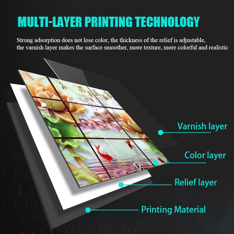 Hot Sale Crystal Label Printer A3 LED UV DTF Printer with L805 XP600 nozzle for UV DTF PET Film to Print Can Mug Cosmetic Bottle