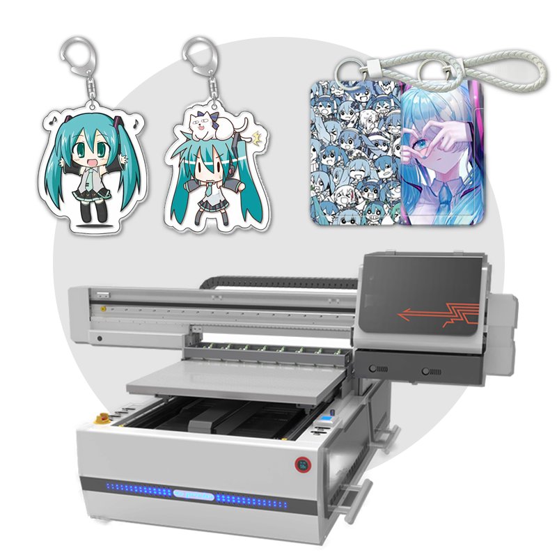 New UV flatbed printer 6090 UV printer, printing ceramics, building blocks, small gifts, oil painting, A1 UV inkjet printer