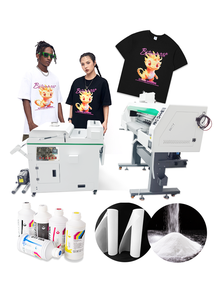 DTF printer film printing machine for t-shirt printing machine i3200/4720 head inkjet printer dtf digital printer