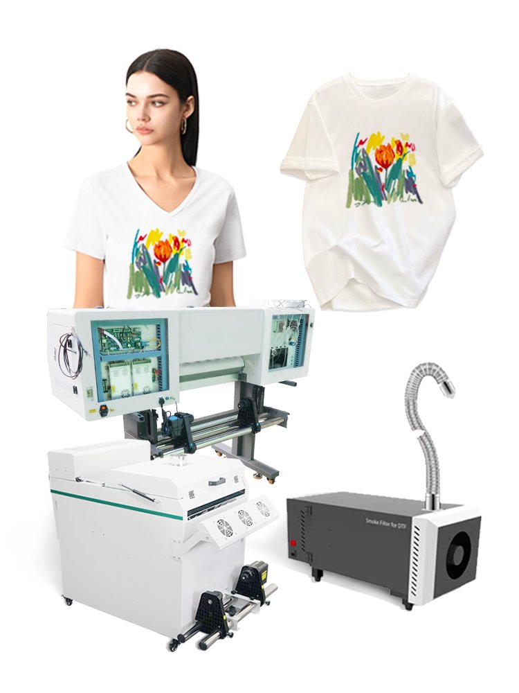 DTF printer film printing machine for t-shirt printing machine i3200/4720 head inkjet printer dtf digital printer