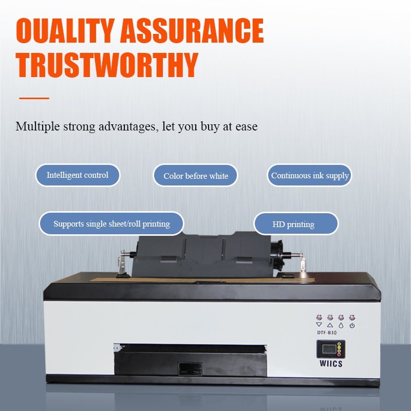 Wholesale Factory Direct Supply 30cm A3 A4 1390 DTF Printer with DTF Ink with Powder with DTF PET Film for Small Business