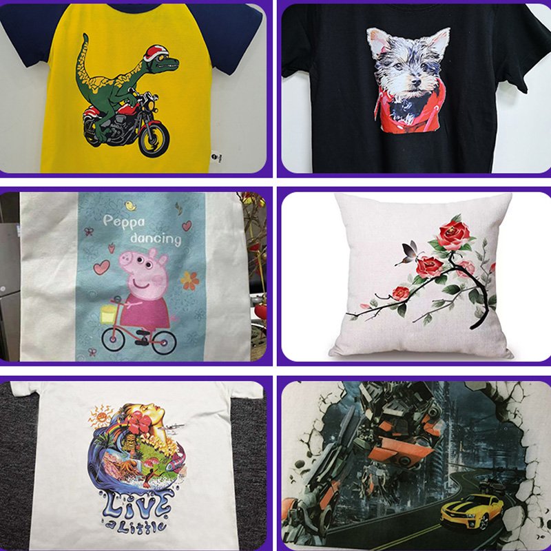 DOMSEM Automatic Inkjet Printers A3 A4 Dtf Machine Printer Desktop Textile Printing Machine Dtf Printer with Dual heads