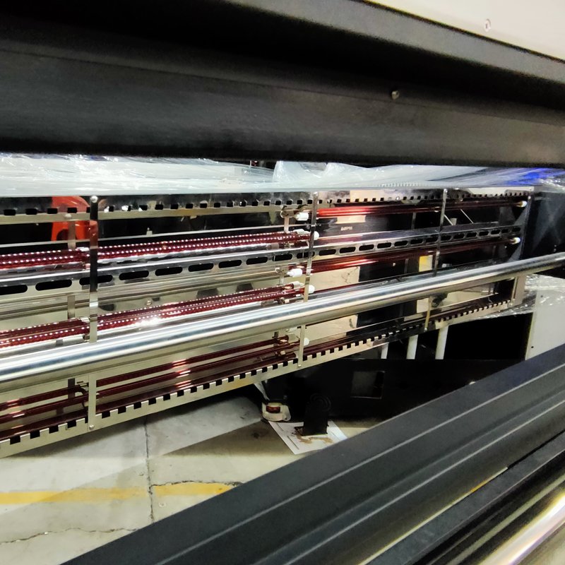 Factory Supply 1850mm Print Width Uv Eco Solvent Printer 4 Printheads Uv Solvent Inkjet Printer I3200