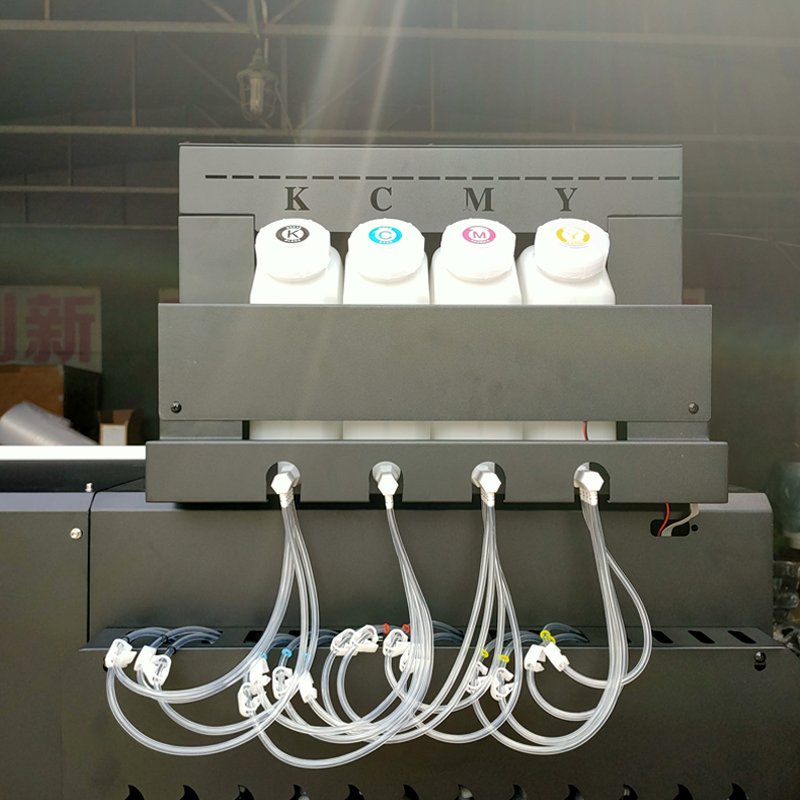 Factory Supply 1850mm Print Width Uv Eco Solvent Printer 4 Printheads Uv Solvent Inkjet Printer I3200