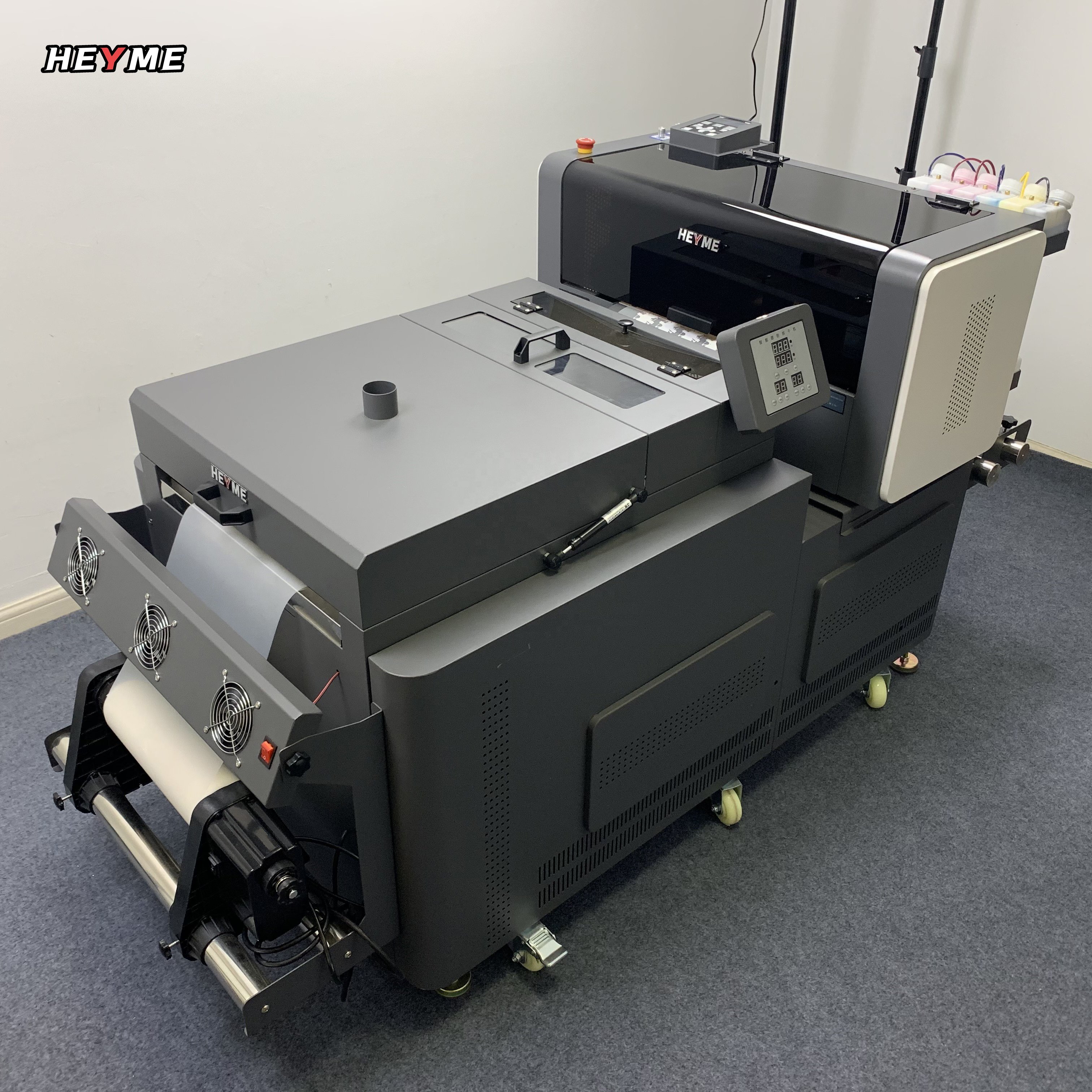 New 24 inch 60cm 70cm double head a2 commercial pet film inkjet printers shaker system bundle kit dtf printer with powder