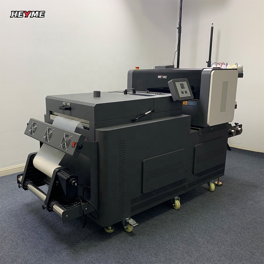 New 24 inch 60cm 70cm double head a2 commercial pet film inkjet printers shaker system bundle kit dtf printer with powder