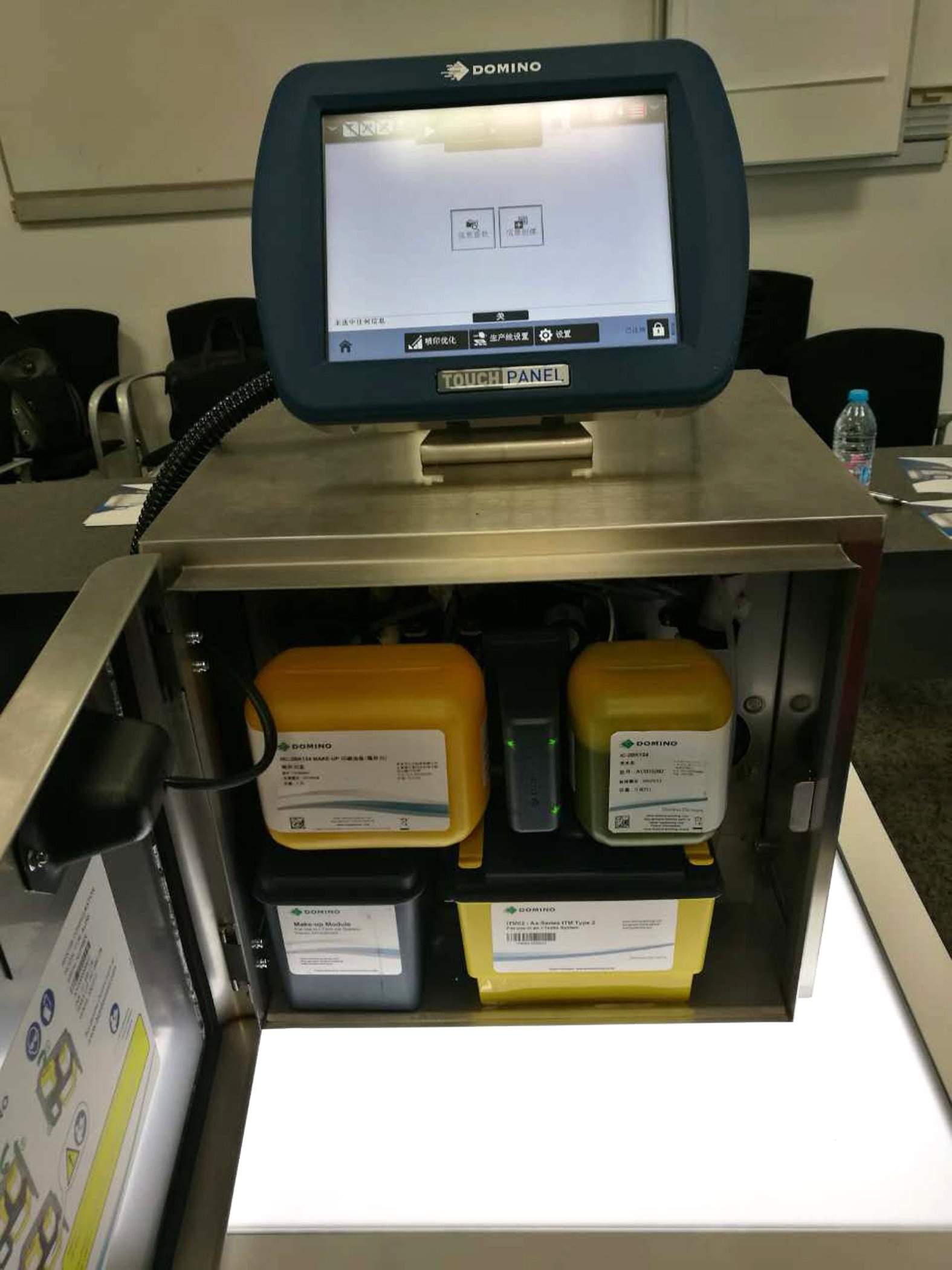 Domino Second-hand AX150I AX350I AX550I High-speed Continuous Inkjet Printer for Label & Card Printing