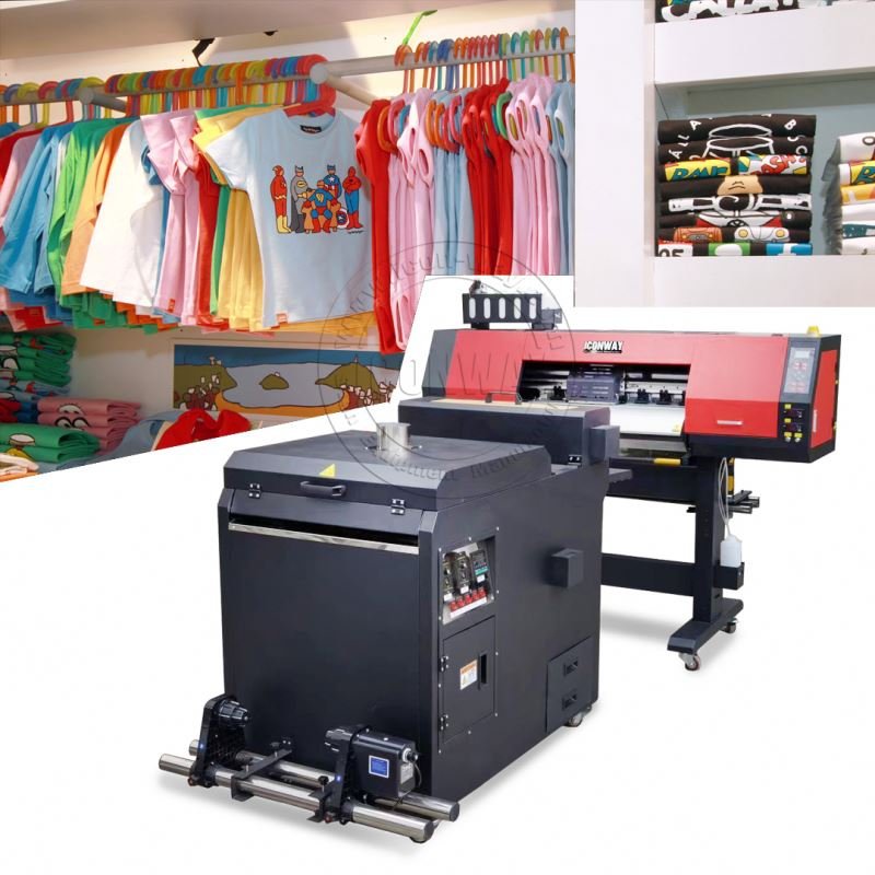 Iconway dtf machine 1.3m 1.6m 1.8m digital inkjet printers