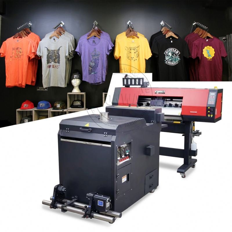 Iconway dtf machine 1.3m 1.6m 1.8m digital inkjet printers