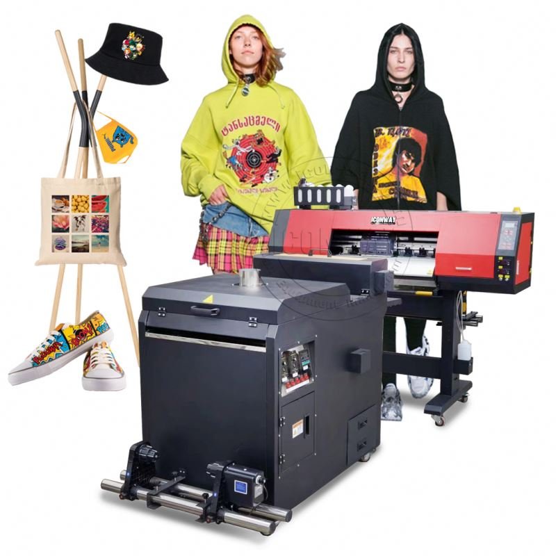 Iconway dtf machine 1.3m 1.6m 1.8m digital inkjet printers
