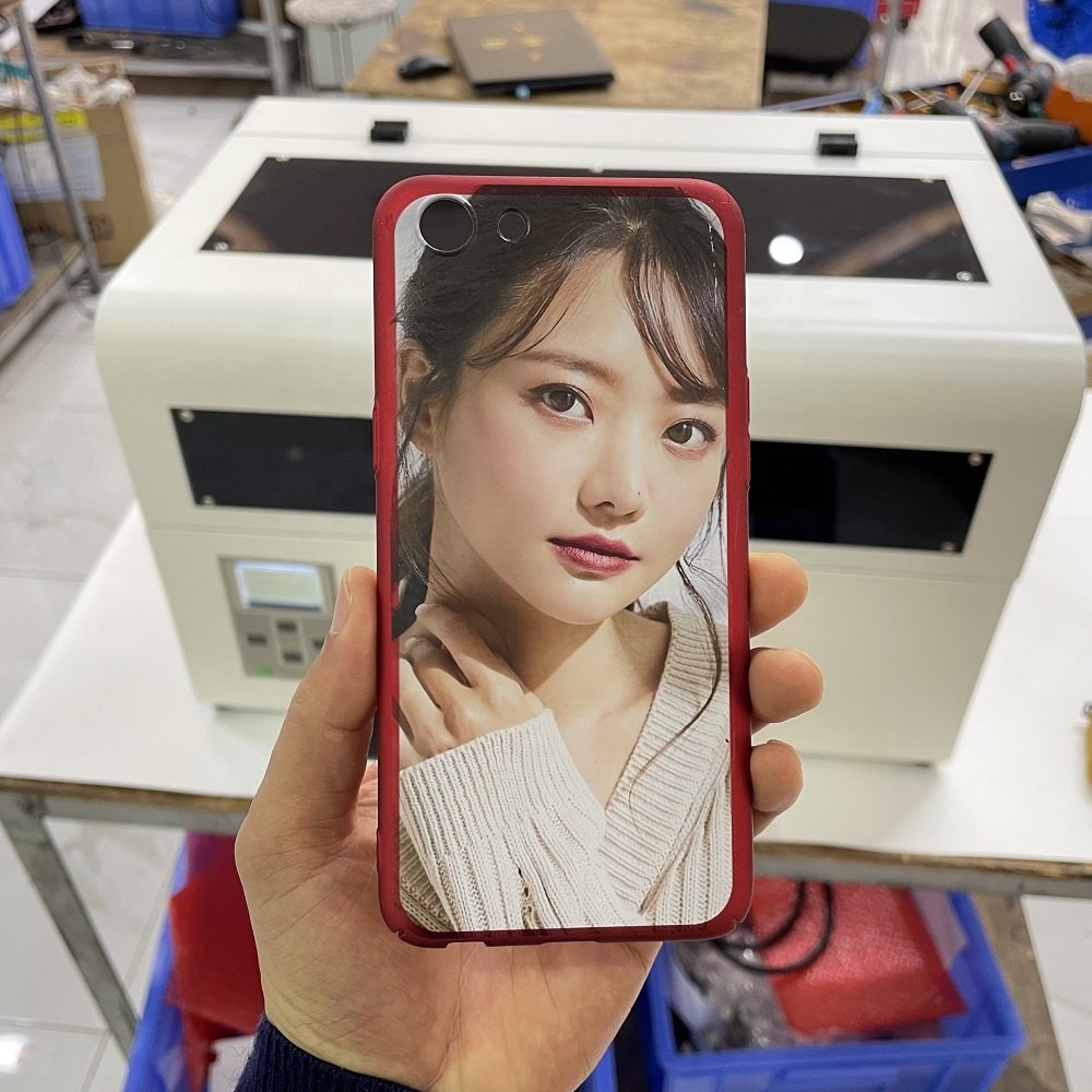 Newest A4 UV Inkjet Flatbed Printer with XP600 Head Automatic 3D embossing Raised Texture