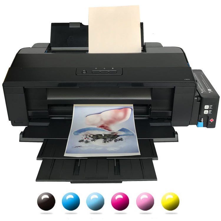 A3 Model Photo Printer Sublimation Printer A3+ Inkjet Printer Original New 6 Color for EPSON L1800 Provided Sublimation Ink 26