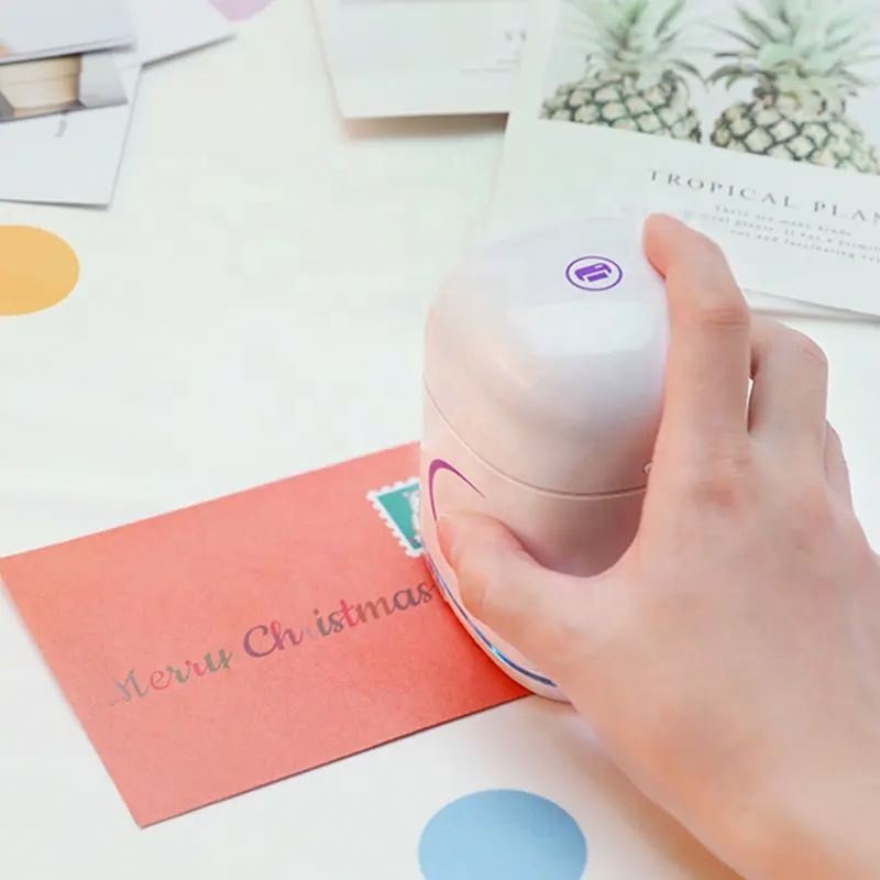 Pekoko Smart Inkjet Printer Printpen Mini Marker Small Gifts Logo Picture Ink Cartridge Printing on Paper /Skin/ Metal