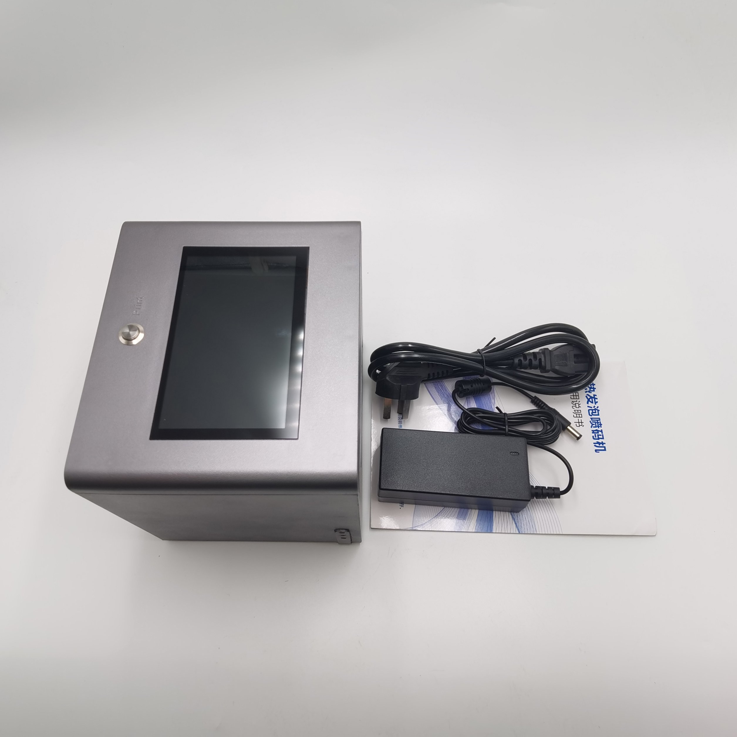 Desktop static inkjet printer for pet bottle /plastic bag printing machine