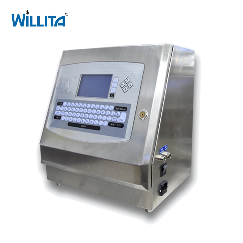 High Speed Cij Industrial Marking Machine High Configuration Small Characters Continuous Batch Inkjet Code Date Printer