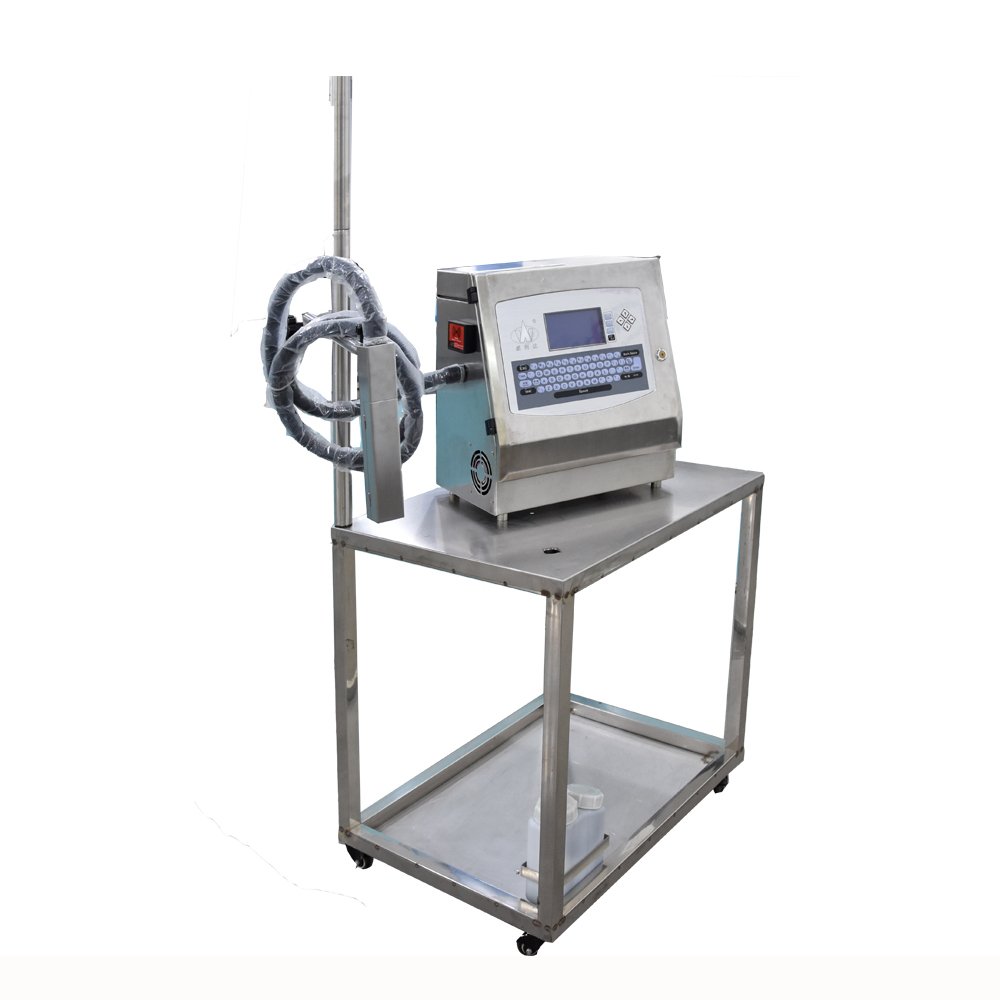 High Speed Cij Industrial Marking Machine High Configuration Small Characters Continuous Batch Inkjet Code Date Printer