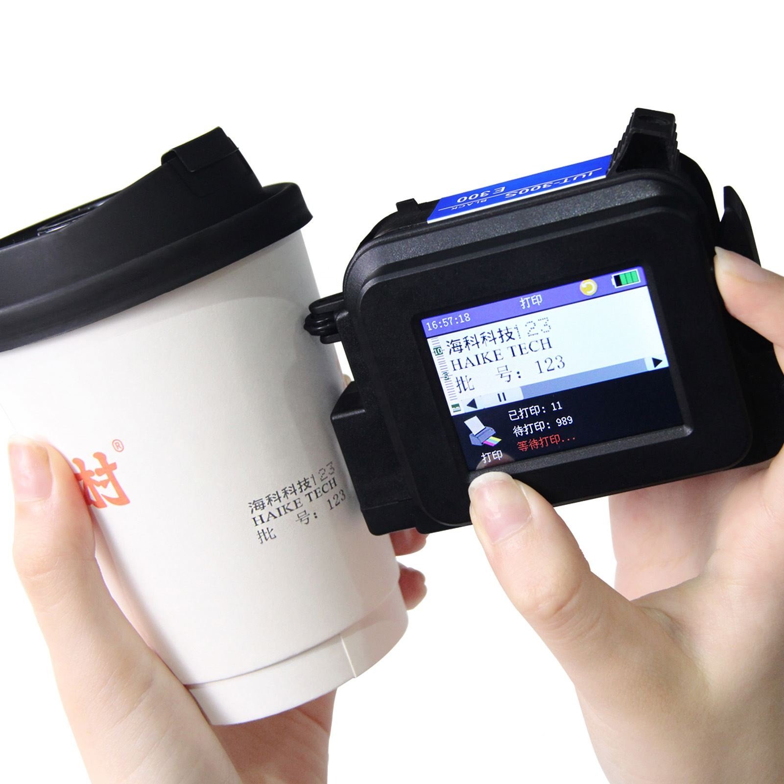 Hot Sale Handheld Printer Inkjet Portable Printer Mobile Colorful Mini Portable Handheld Inkjet Printers