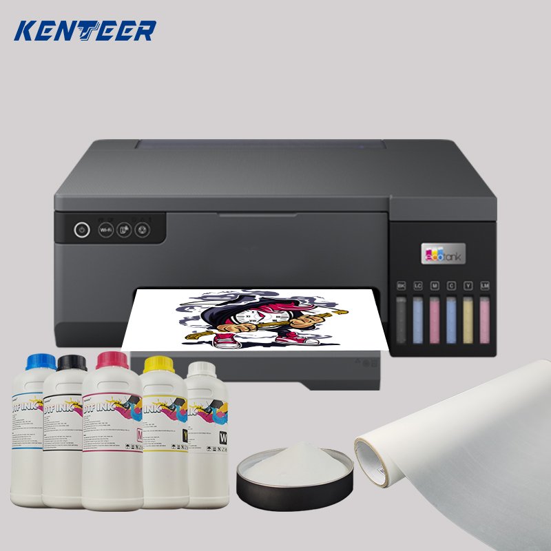 Kenteer L18058 high resolution dtf printer craft express dtf printer Digital Inkjet A3 A4 Dtf Printer L1800 L805