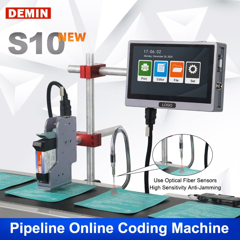Hot Sale Inkjet Printer OEM ODM Service Provided Automatic TIJ Printer Yaomatec Factory Price Tij Online Inkjet Printer F 1set